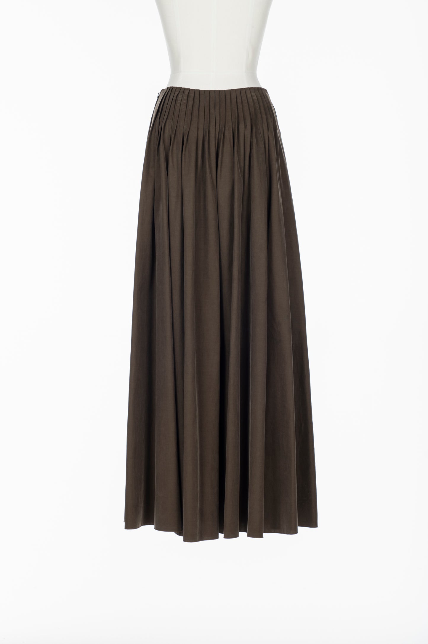 POWDERY WEATHER PINTUCK MAXI SKIRT - FETICO