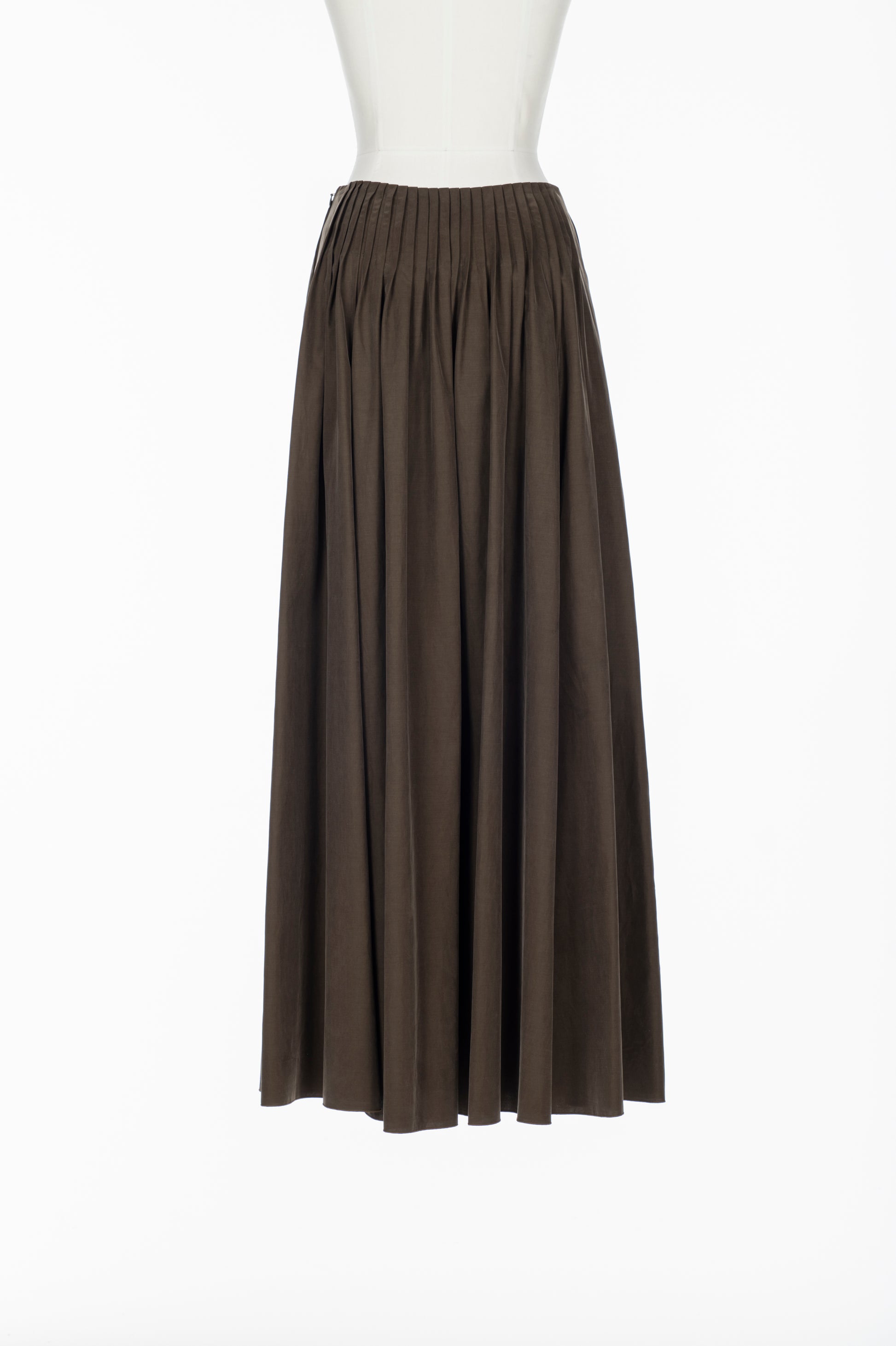 POWDERY WEATHER PINTUCK MAXI SKIRT - FETICO