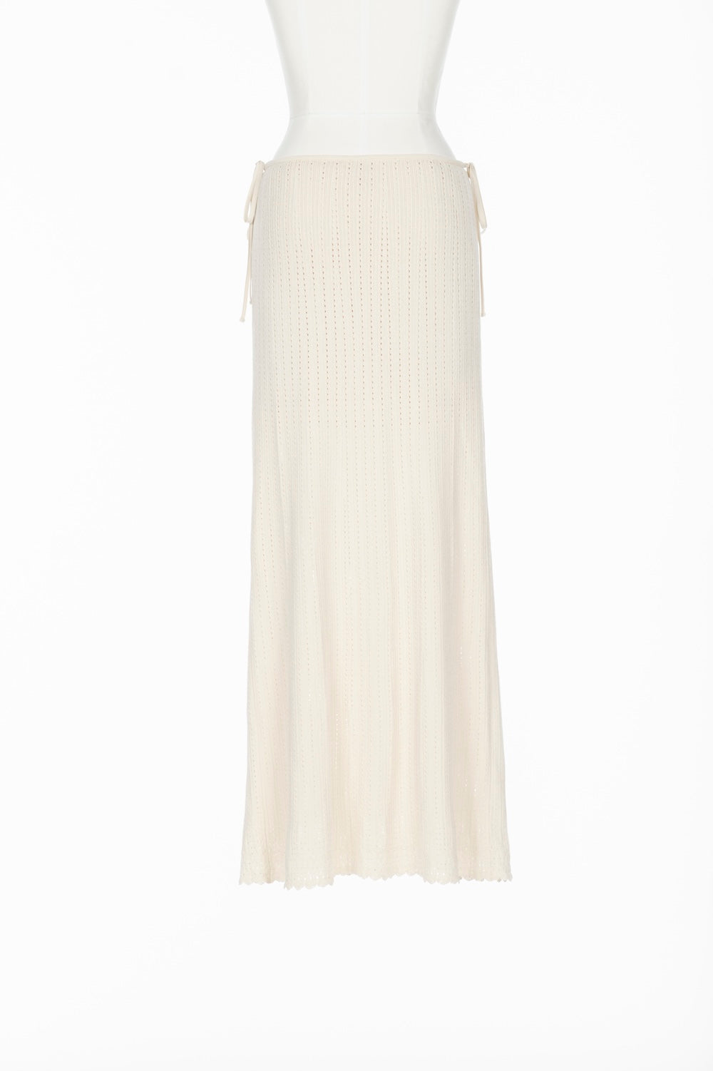 LACE KNIT LONG SKIRT - FETICO
