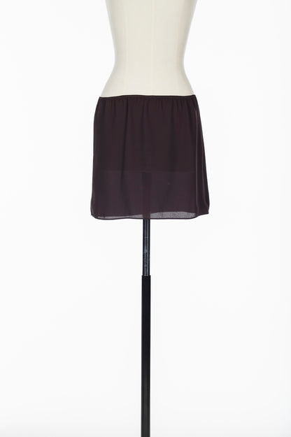 LACE KNIT WRAP SKIRT - FETICO