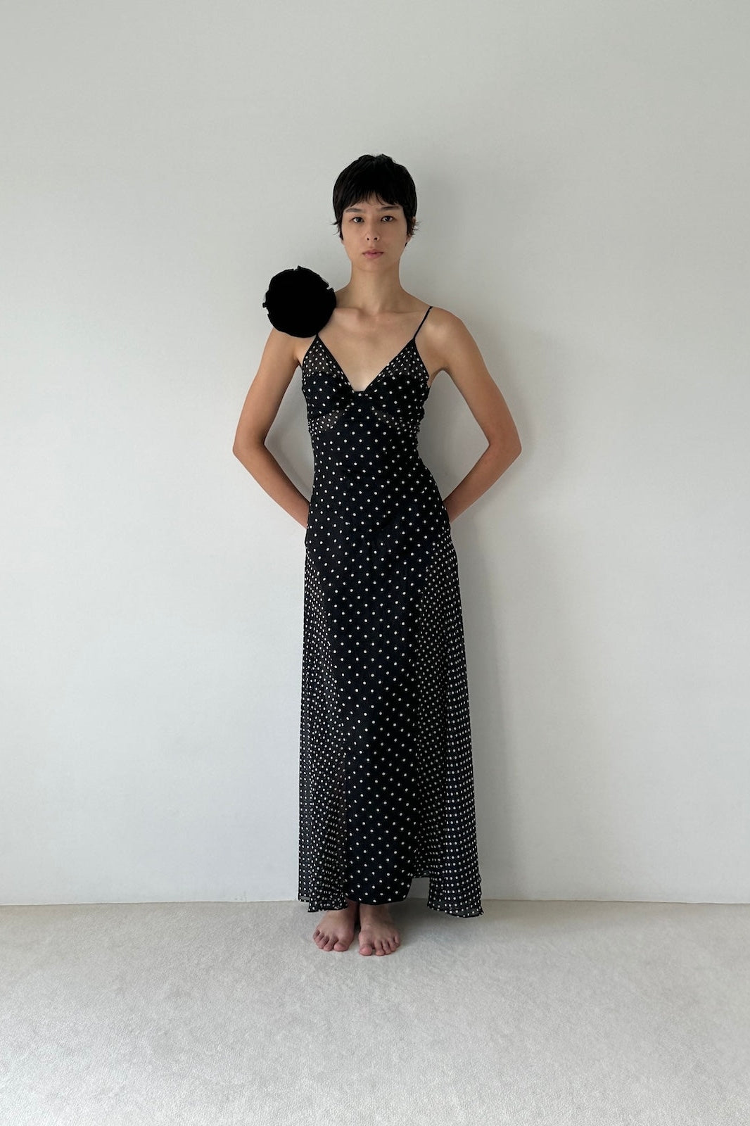 SHEER COMBINED SLIP DRESS - FETICO