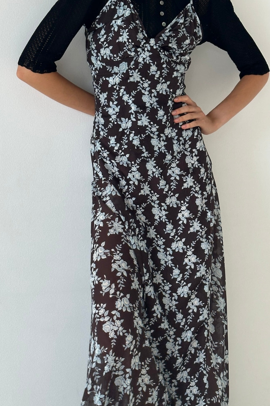 SHEER COMBINED SLIP DRESS - FETICO