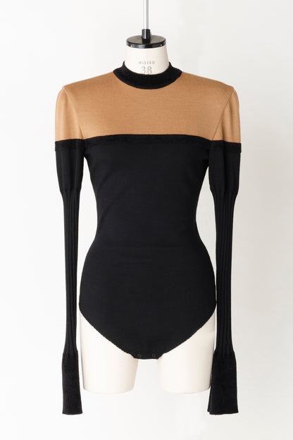 BI-COLOR KNIT BODYSUITS - FETICO