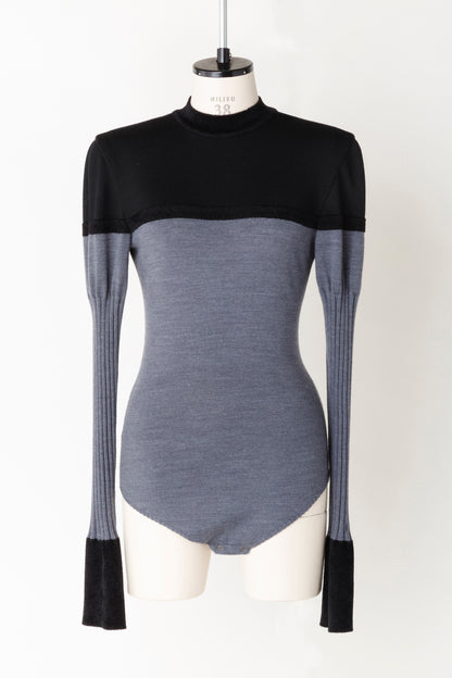 BI-COLOR KNIT BODYSUITS - FETICO