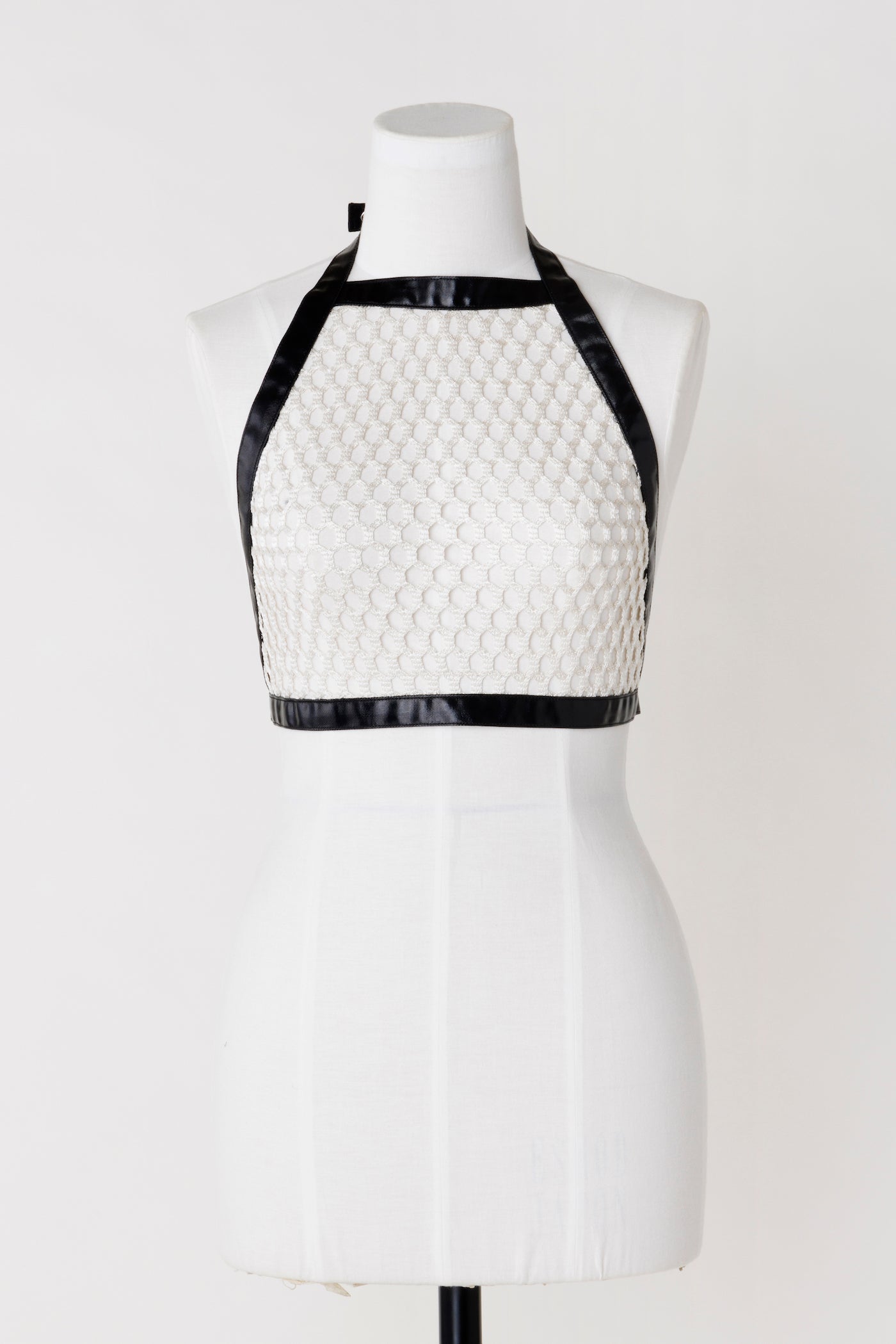 BELTED MESH TOP - FETICO