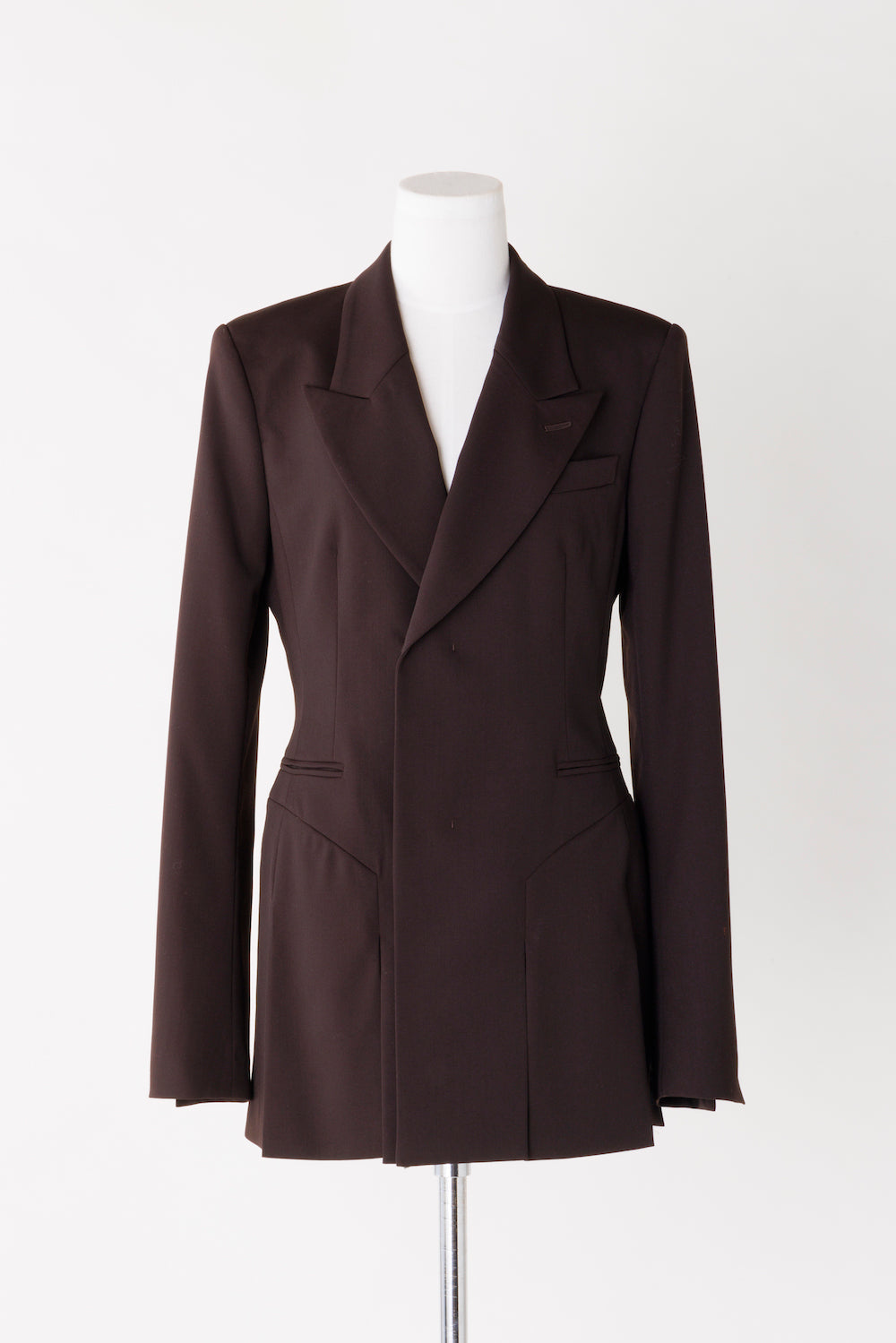 WOOL GABARDINE SLIT JACKET - FETICO
