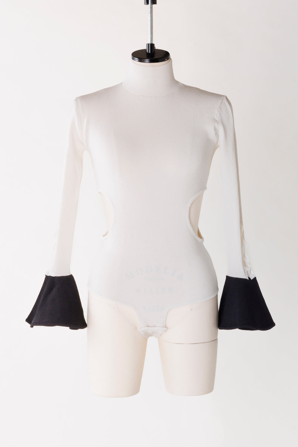 BICOLORED KNIT BODYSUIT - FETICO