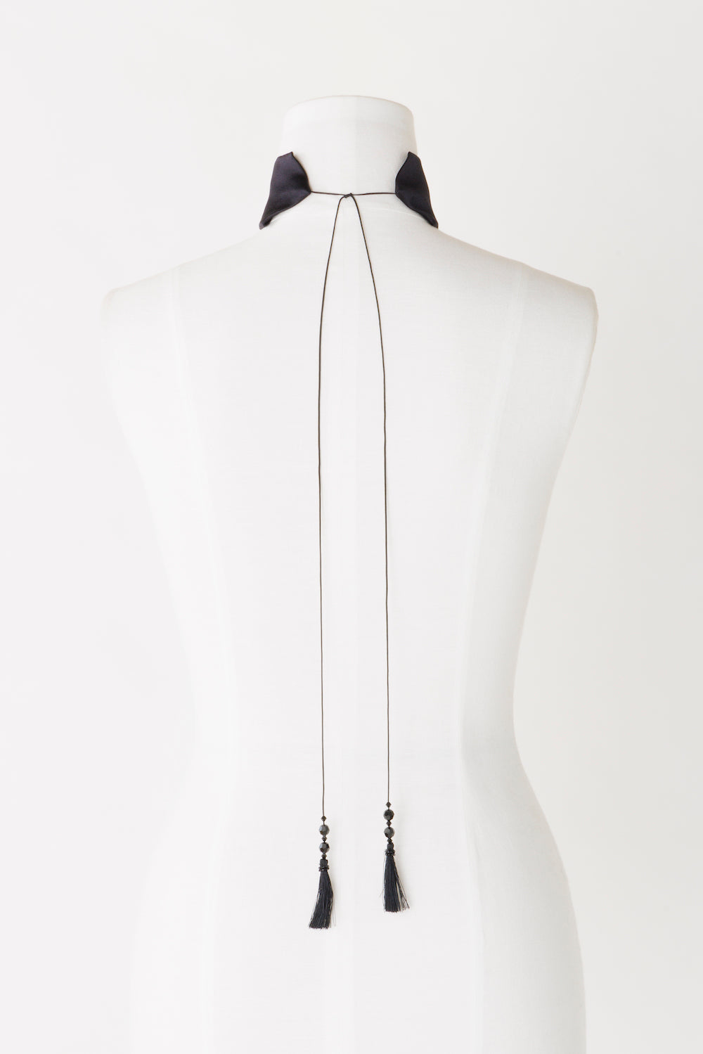 SILK SATIN WIDE CHOKER - FETICO