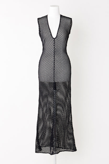 MESH JACQUARD DRESS - FETICO